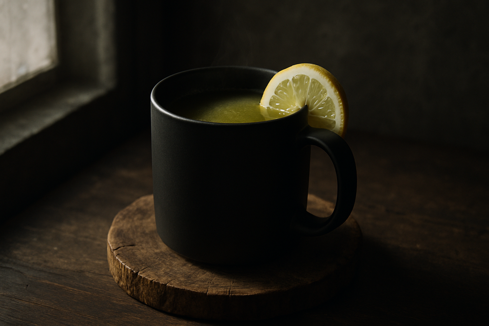 Green Coffee Beans in use