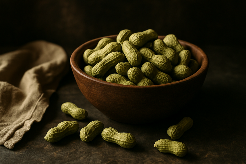 Green Peanuts (Raw In-Shell) photograph