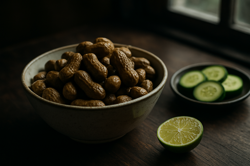 Green Peanuts (Raw In-Shell) in use