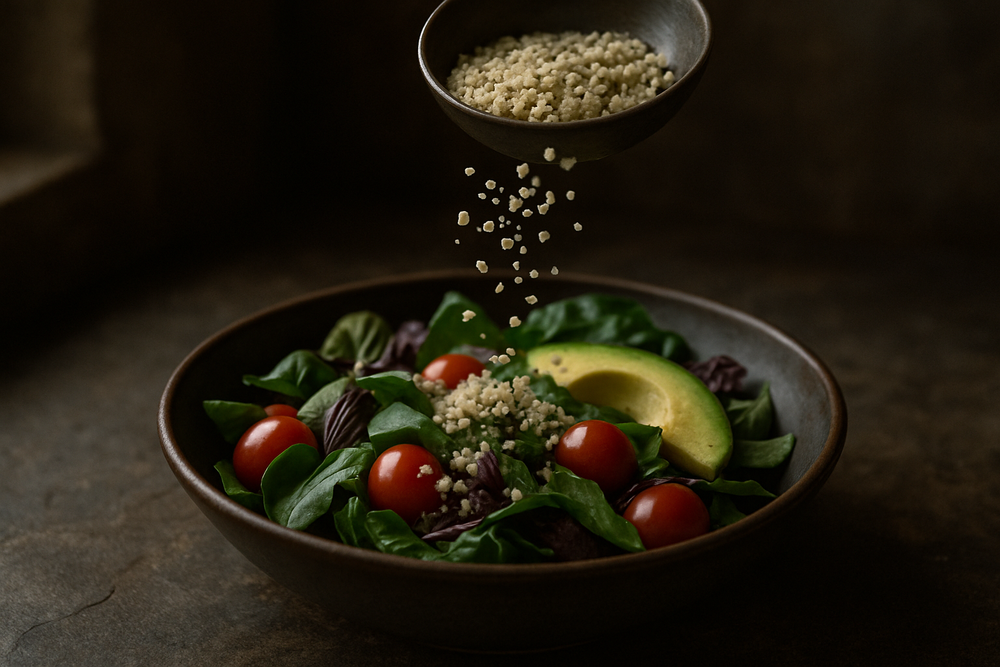 Hemp Hearts in use