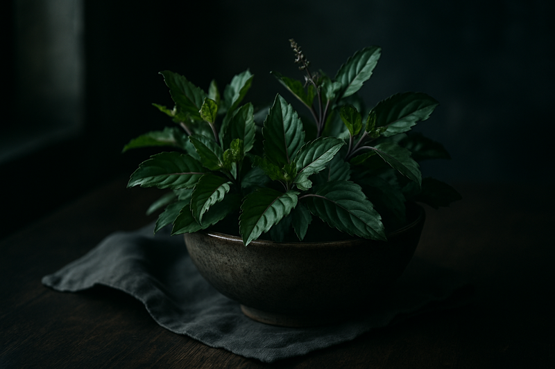 Holy Basil (Tulsi) photograph