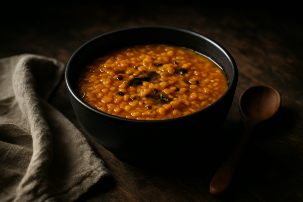 Kesari Dal (Split Grass Pea) photograph