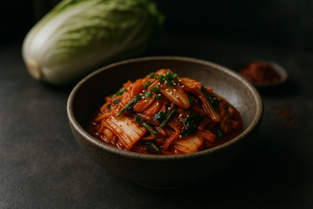 Kimchi in use