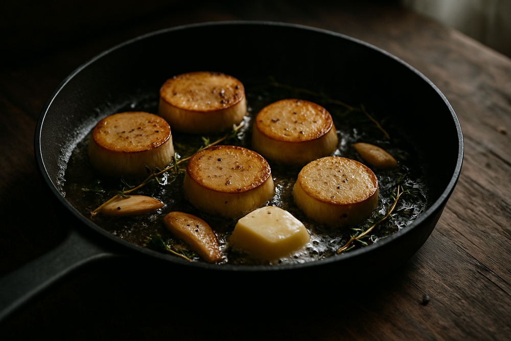 King Oyster Mushrooms in use