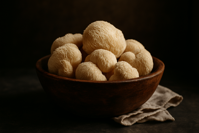 Lion's Mane Mushroom photograph
