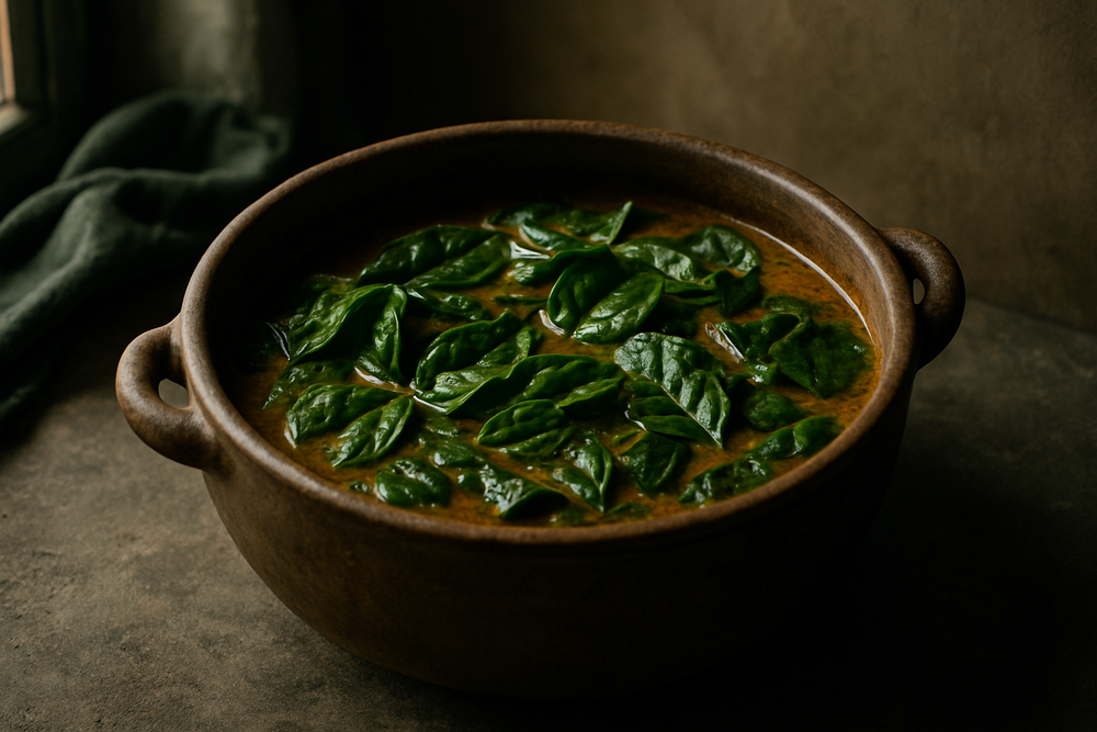 Malabar Spinach in use