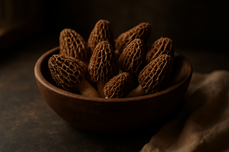 Morel Mushrooms photograph