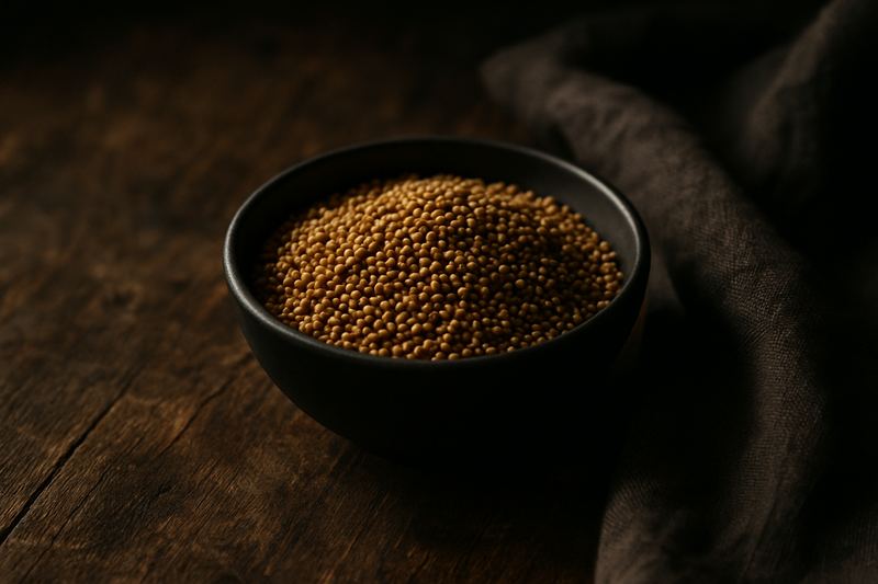 Mustard Seeds photograph