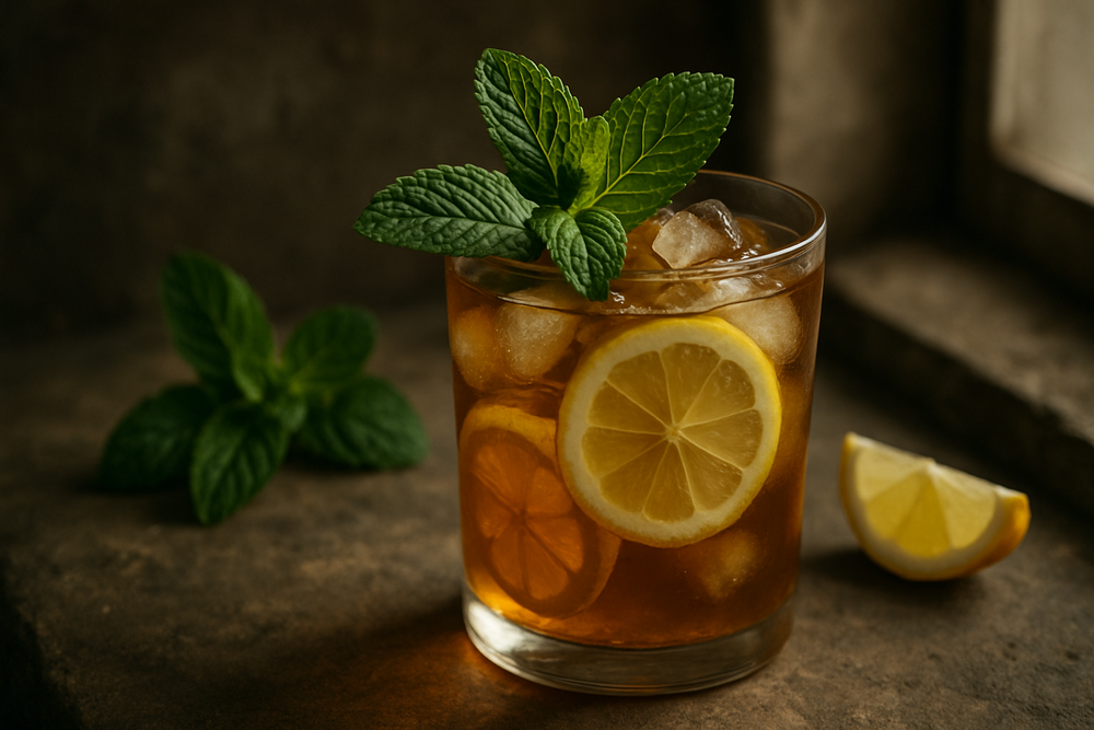 Peppermint in use