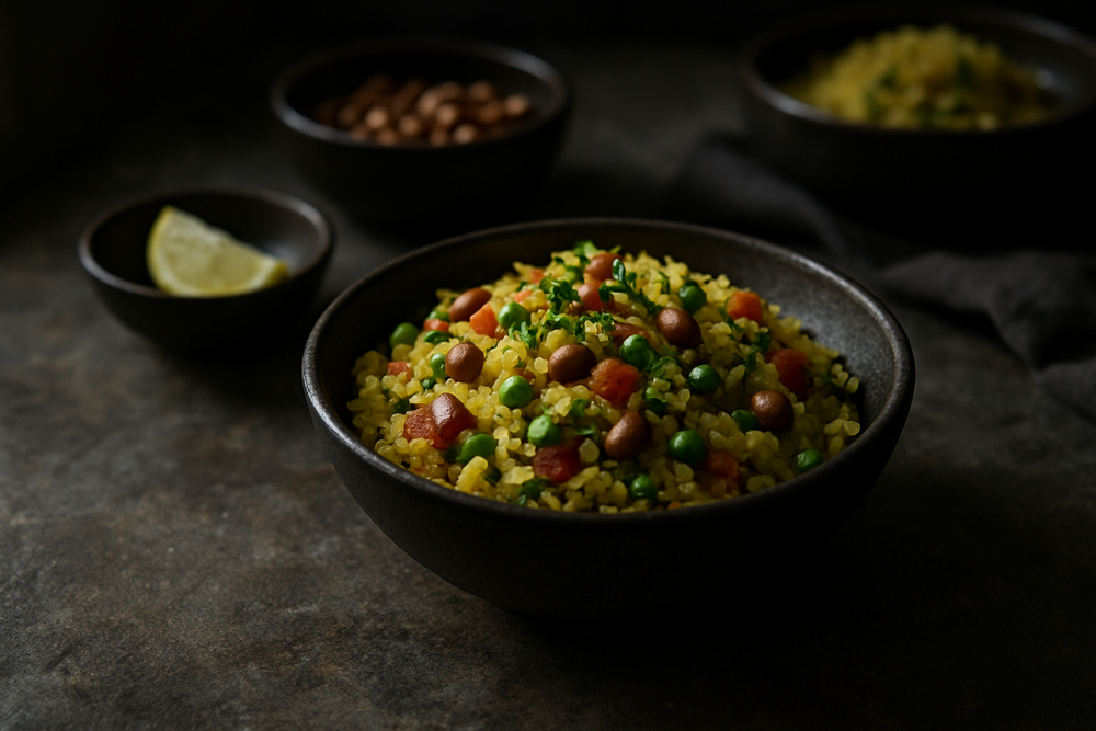 Poha in use