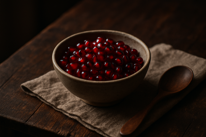 Pomegranate Vinegar photograph