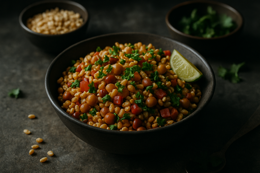 Puffed Rice in use