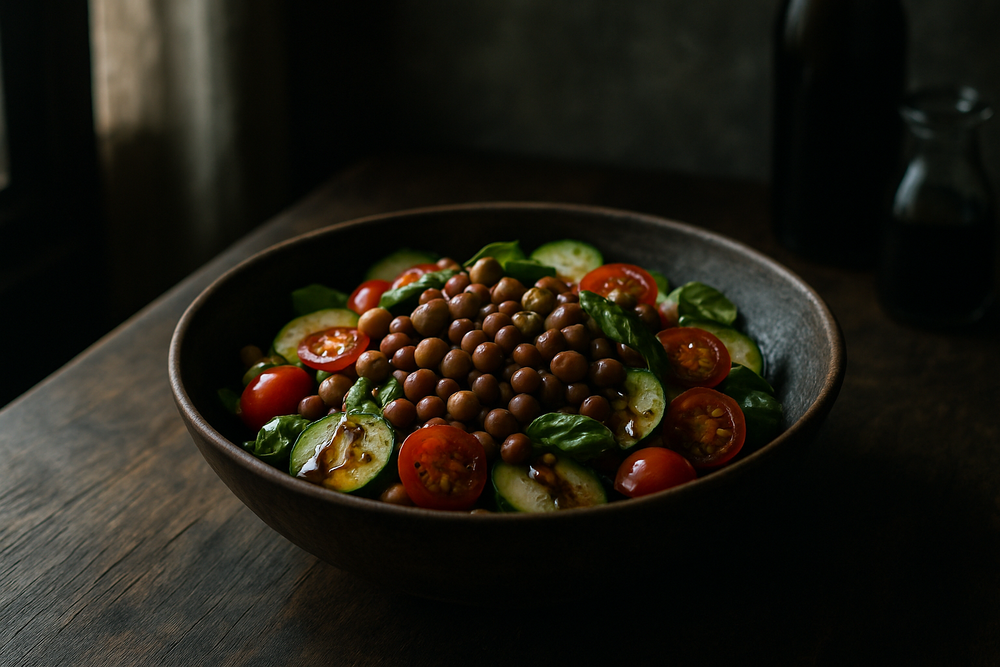 Purple Hull Peas in use