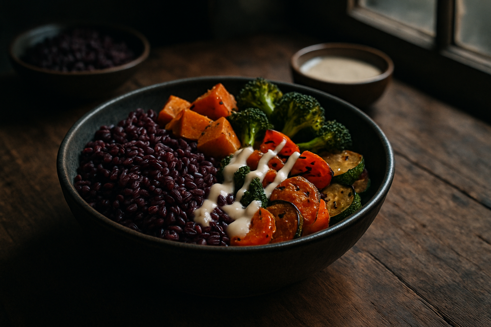 Purple Rice in use
