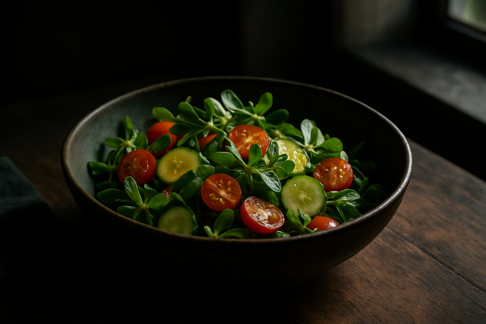 Purslane in use
