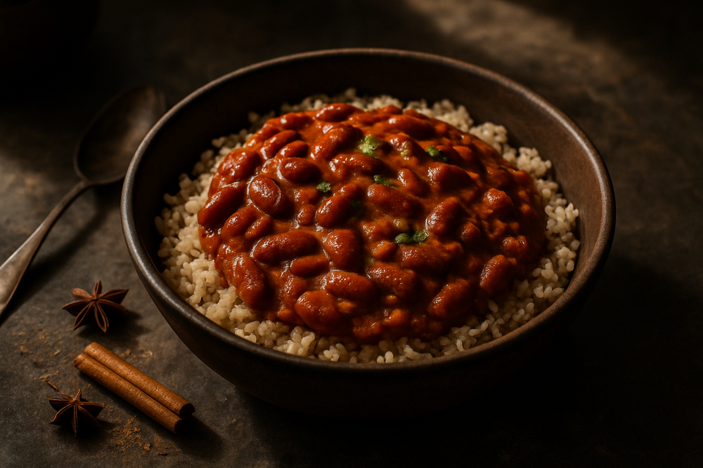 Rajma (Kashmiri Red Kidney) in use