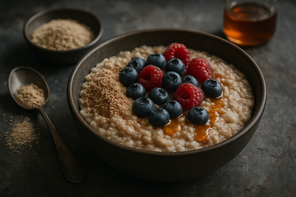 Rice Bran in use