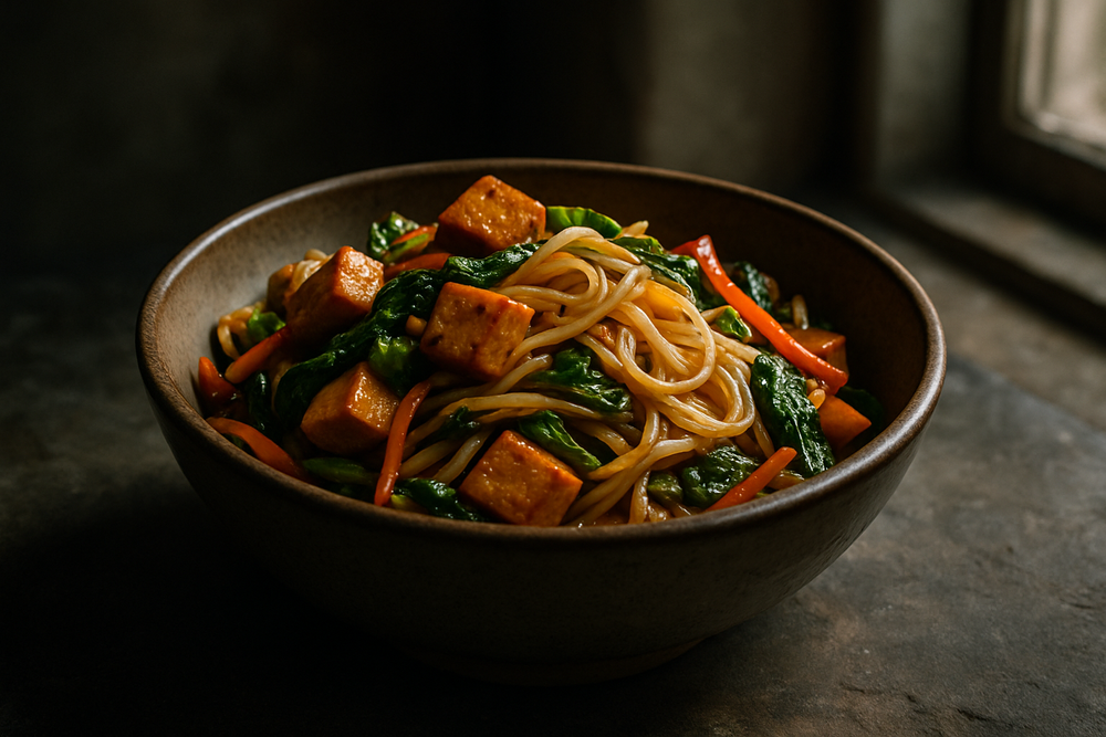 Rice Noodles in use