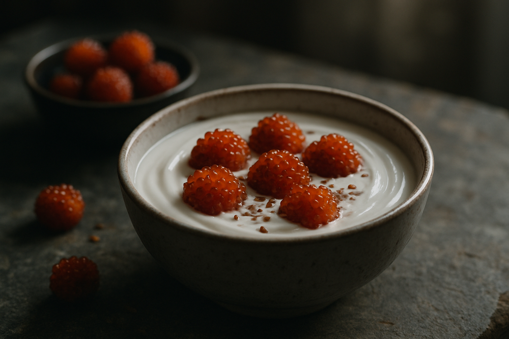 Salmonberry in use