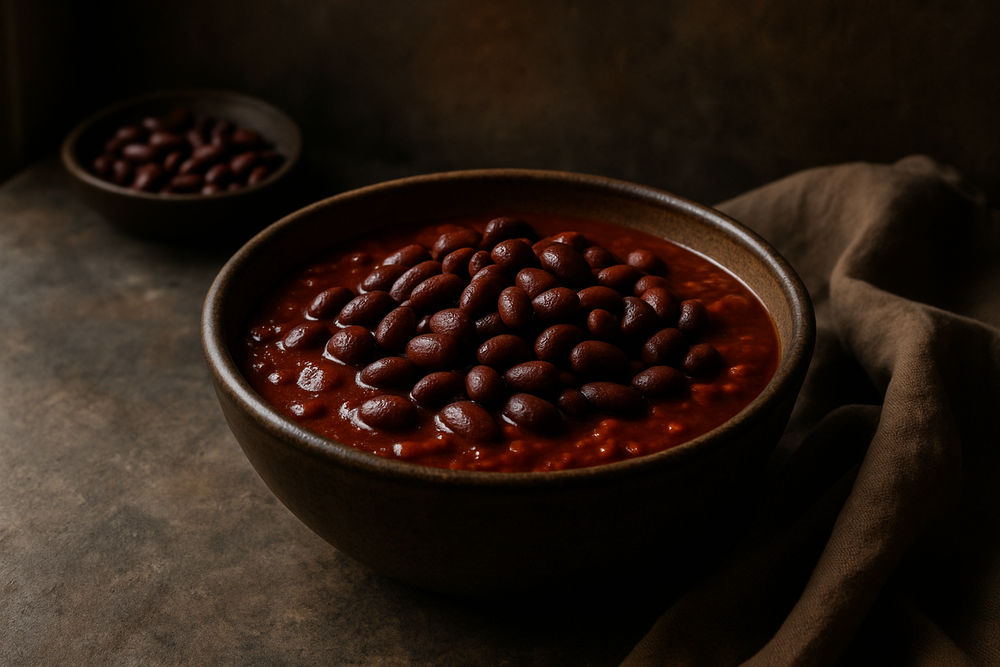 Sangre de Toro Beans in use