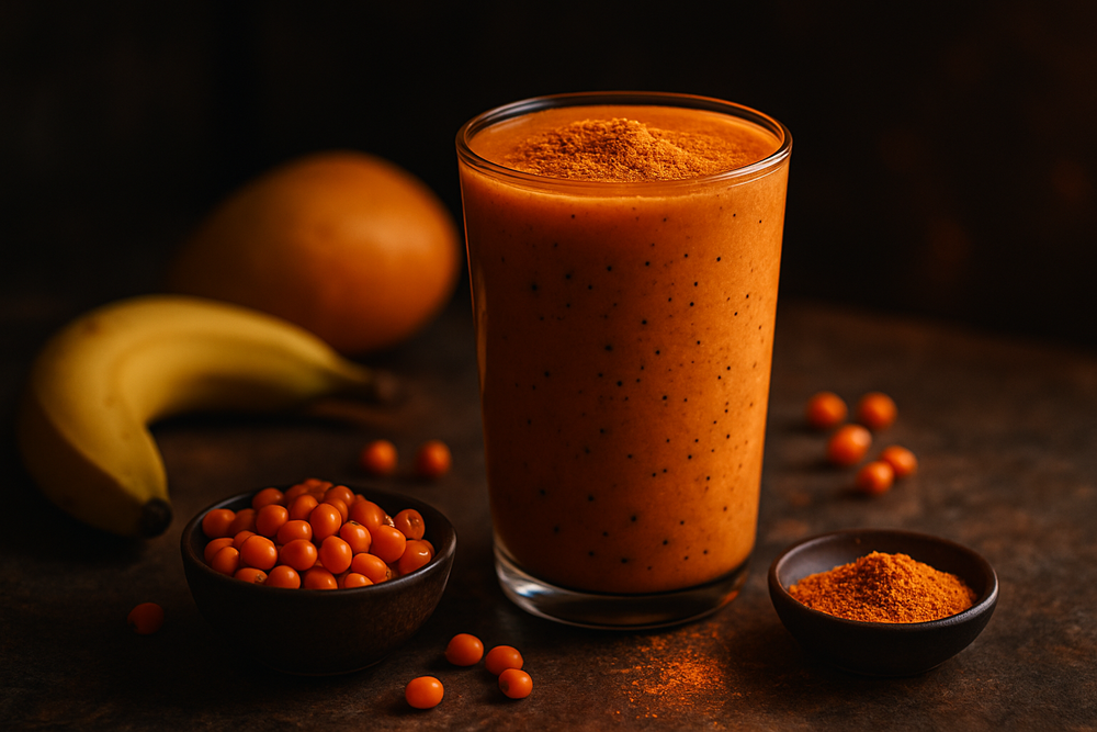 Sea Buckthorn in use
