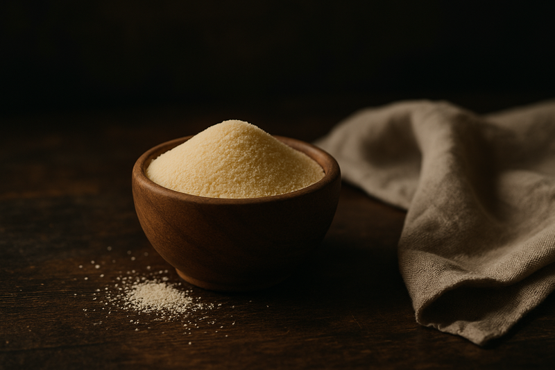 Semolina photograph