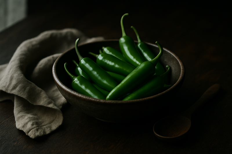 Serrano Pepper photograph