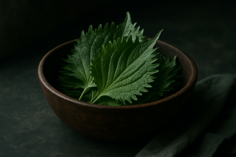 Shiso (Perilla Leaves) photograph