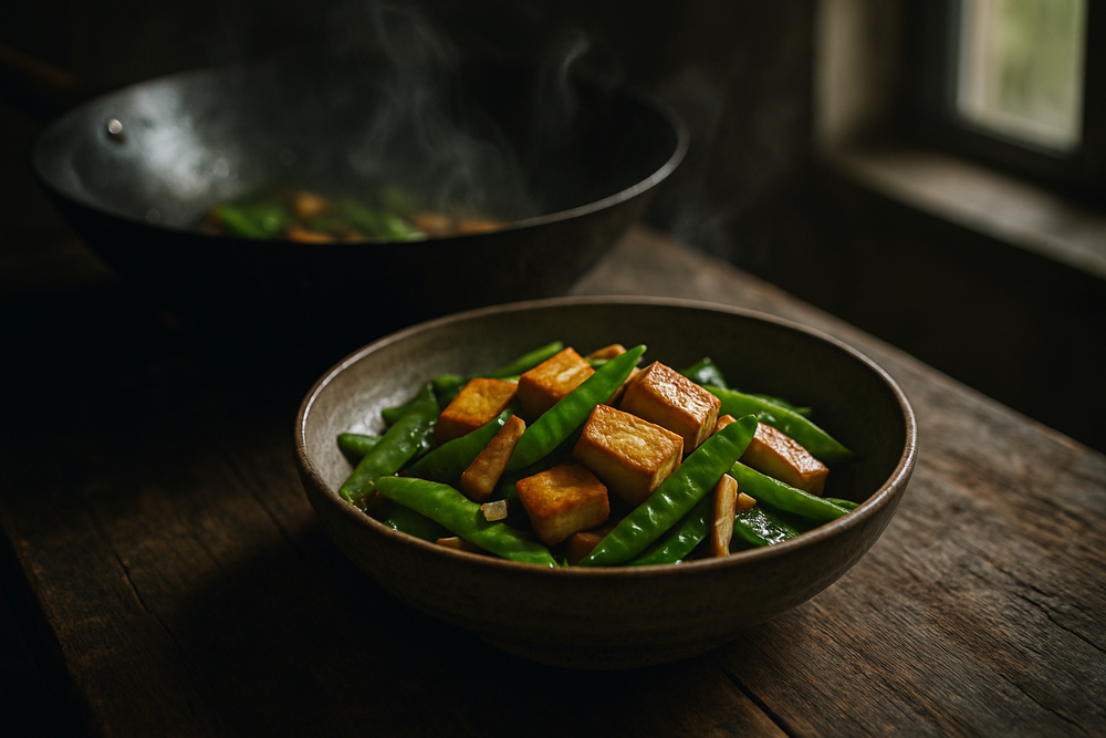 Snow Peas in use