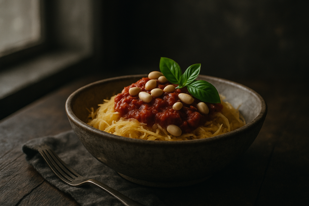 Spaghetti Squash in use