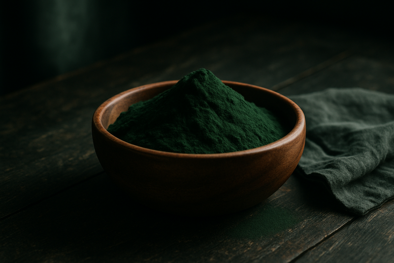 Spirulina photograph