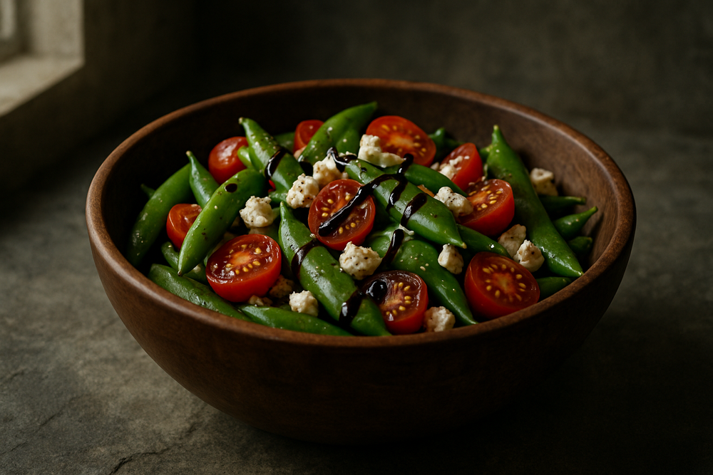 Sugar Snap Peas in use