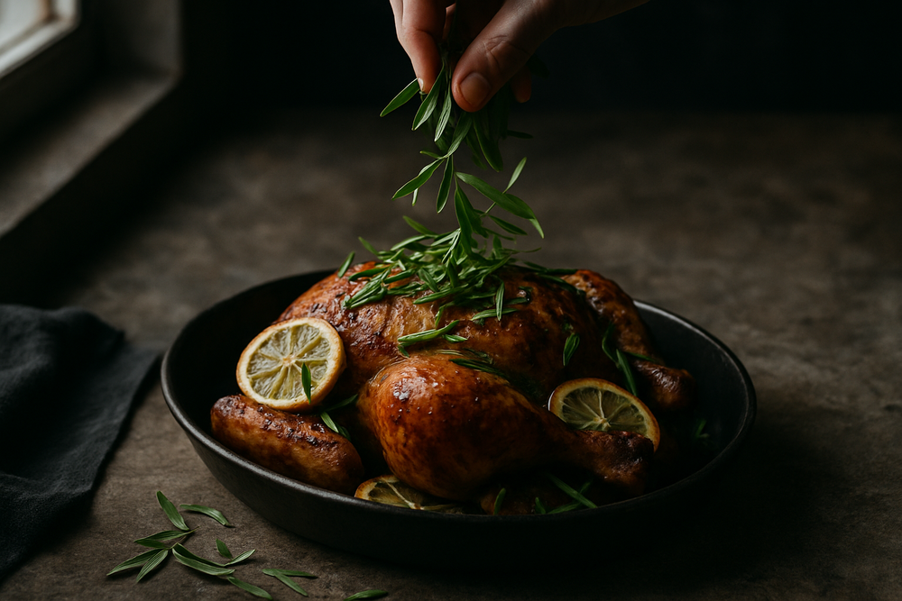 Tarragon in use
