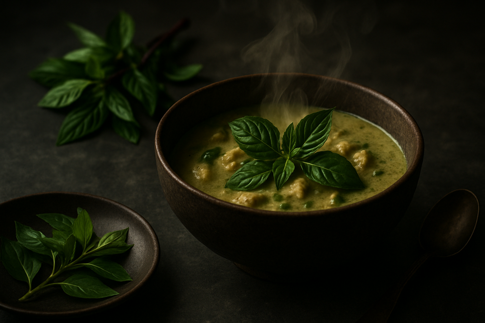 Thai Basil in use