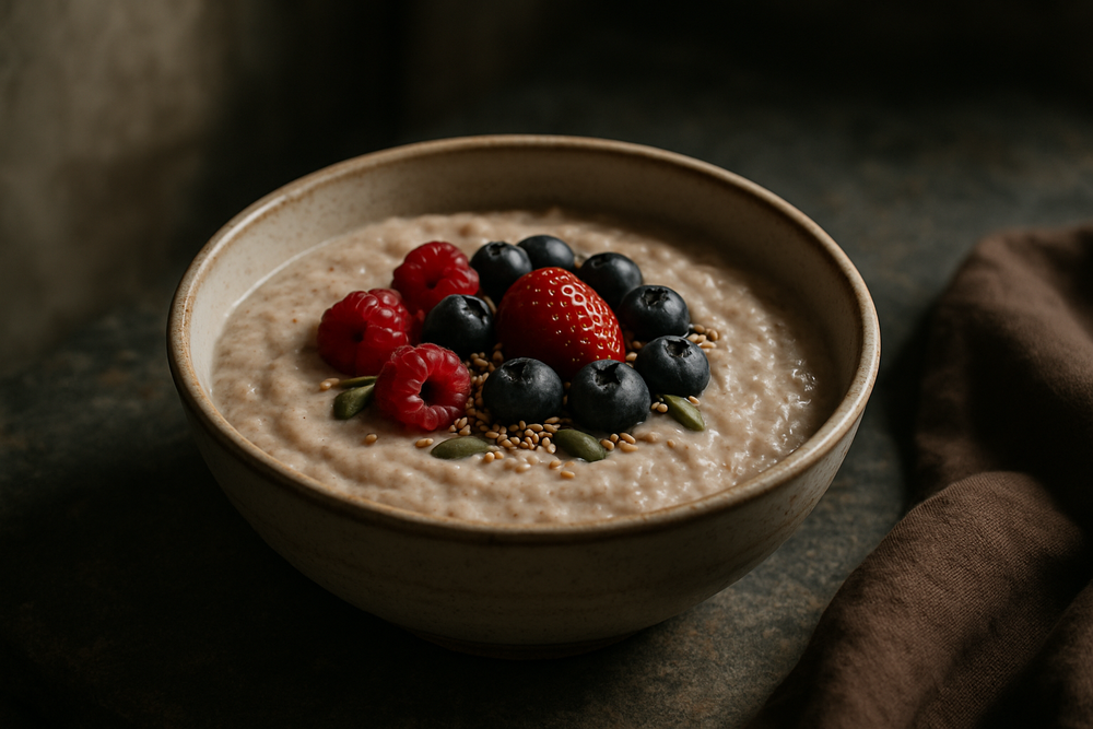 Ting (Fermented Sorghum Porridge) in use