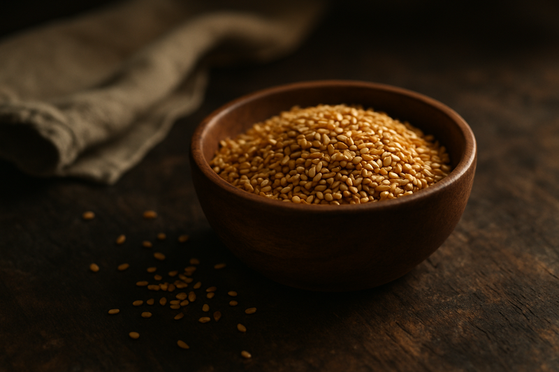 Toasted Sesame Seeds photograph