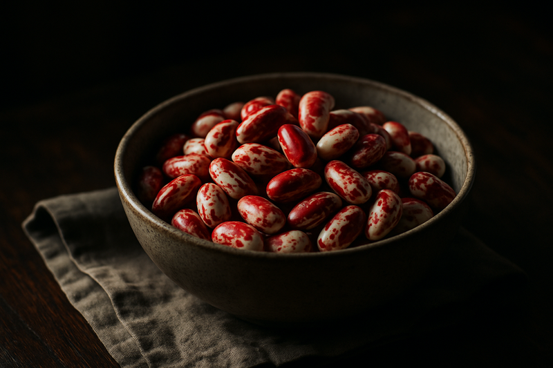 Tongues of Fire Beans photograph