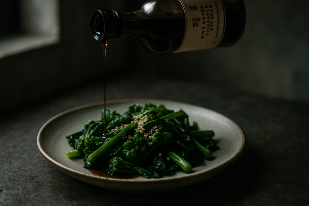 Ume Plum Vinegar (Umezu) in use