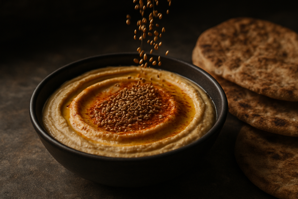Unhulled Sesame Seeds in use