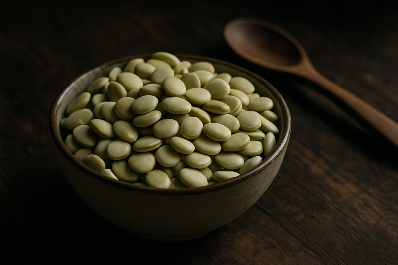 Val Dal (Split Hyacinth Bean) photograph