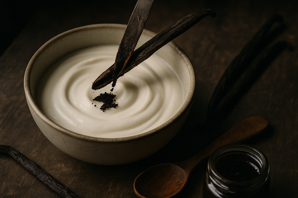 Vanilla Bean in use