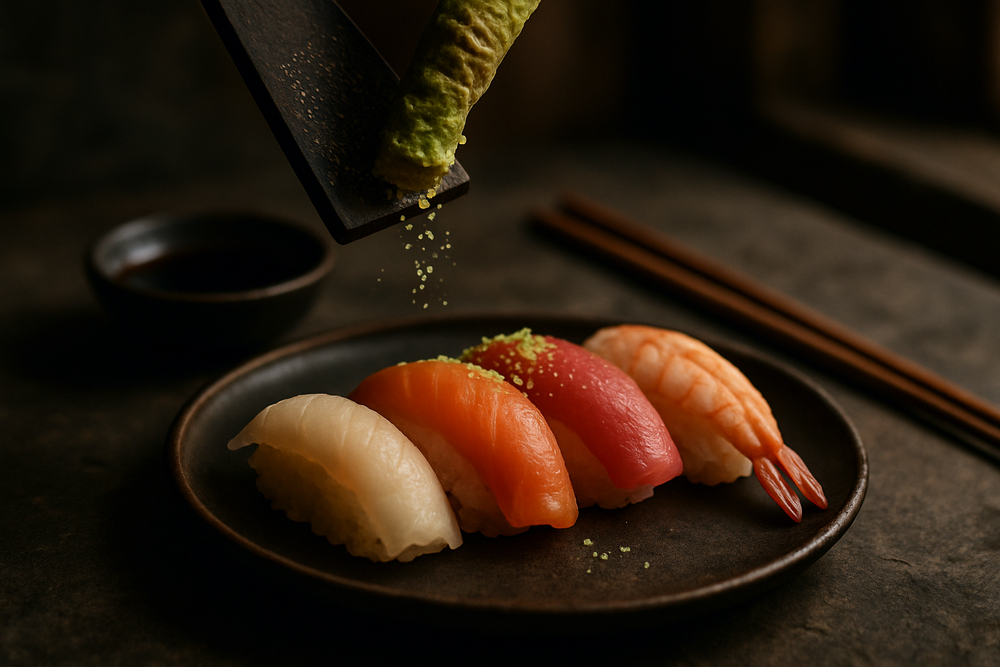 Wasabi in use