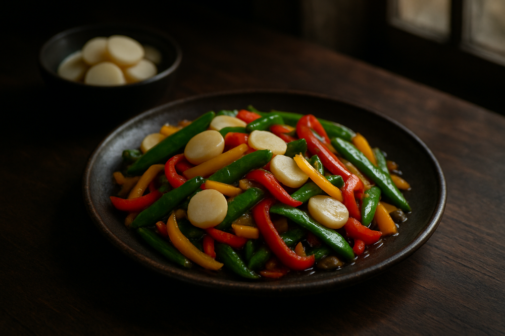 Water Chestnut in use
