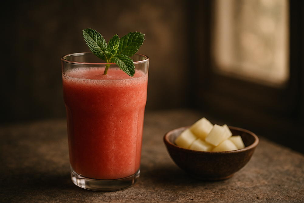 Watermelon in use