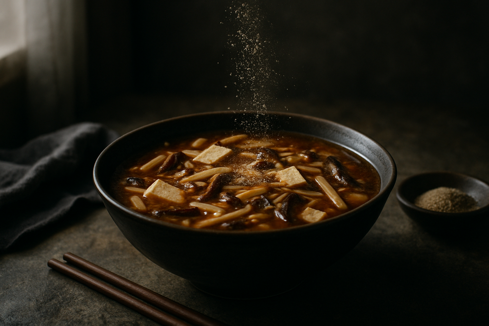 White Pepper in use