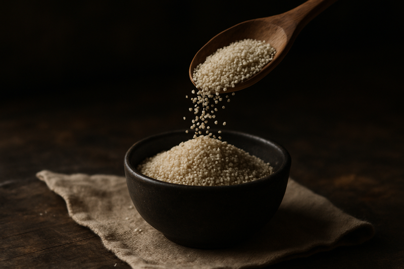 White Poppy Seeds photograph