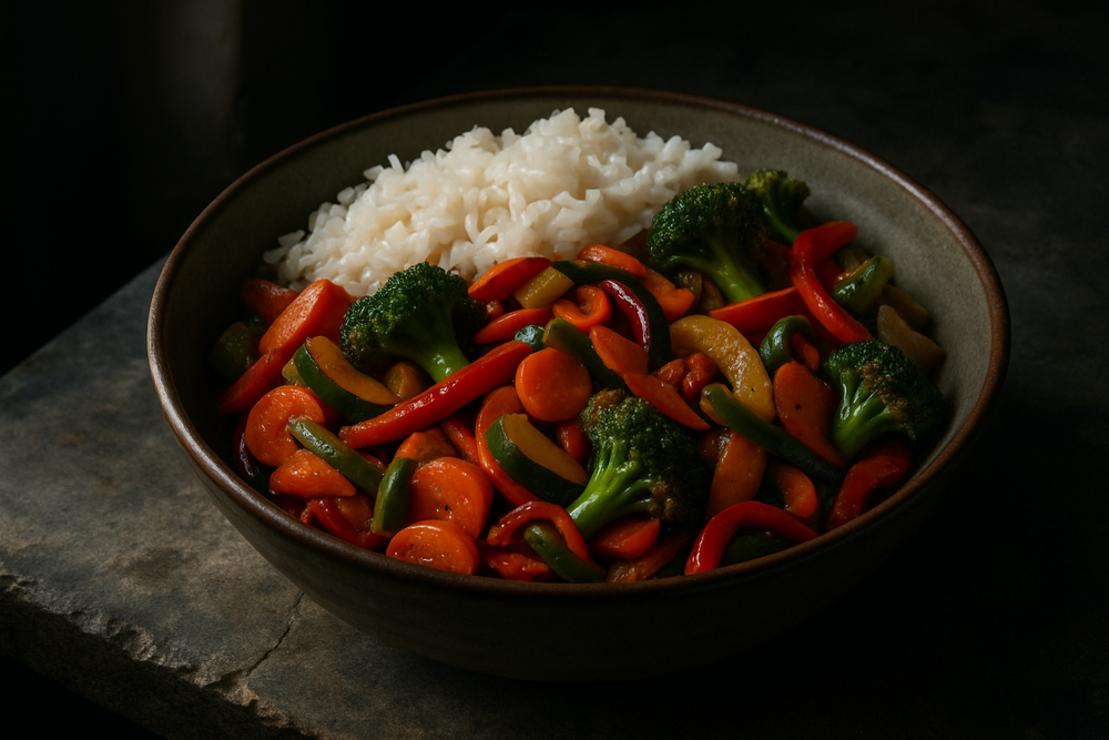 White Rice in use