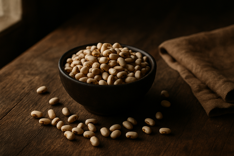 Yellow-Eyed Beans photograph
