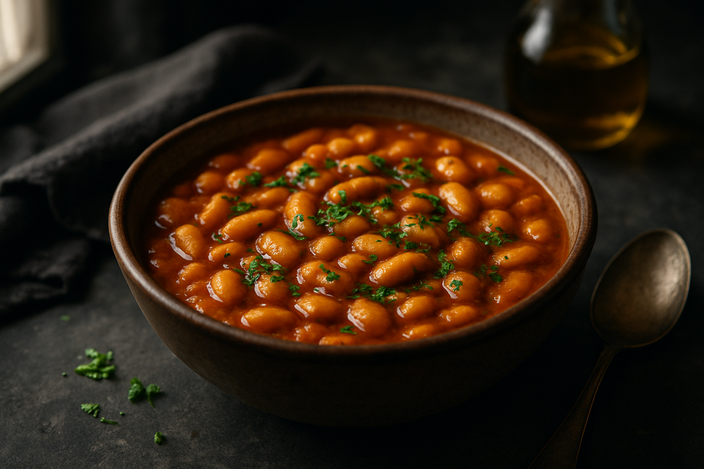 Yellow-Eyed Beans in use