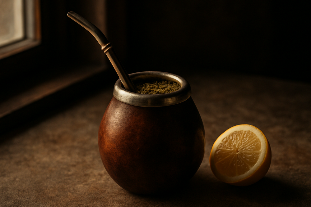 Yerba Mate in use